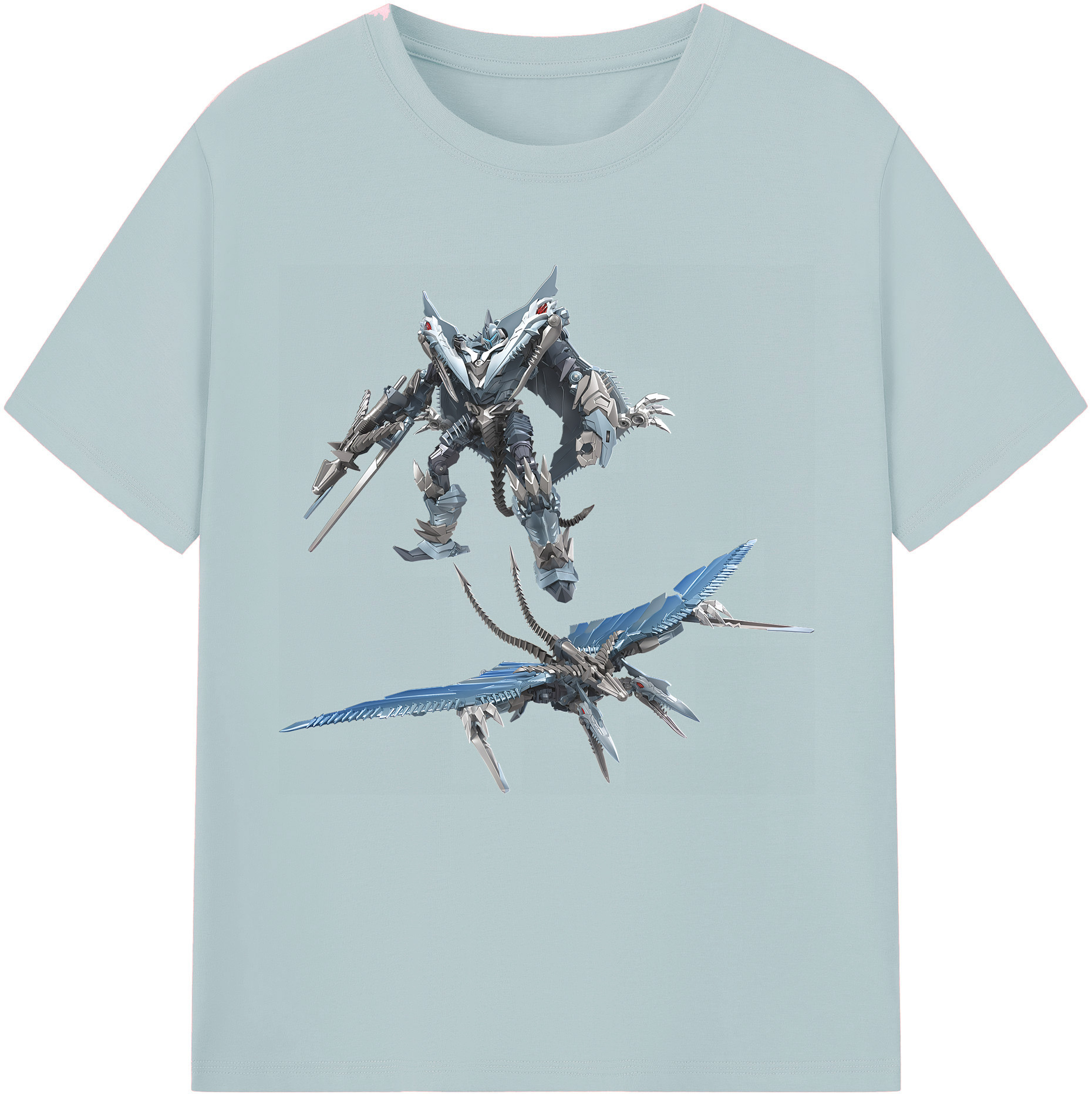 （画像用） Transformers トランスフォーマー 綿100％半袖Tシャツ（フロントプリント）